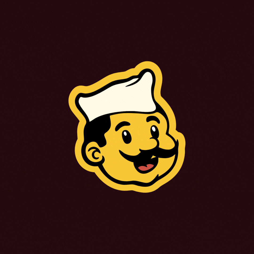 Chef mascot illustration